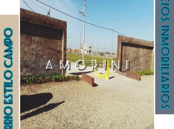 Terreno , Ezeiza · Oportunidad Lote en Canning (Barrio Semi Cerrado "Estilo Campo")