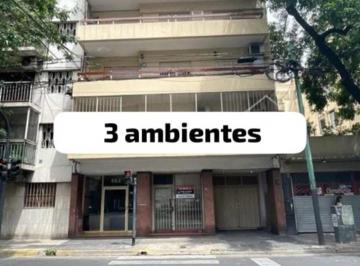 Departamento de 3 ambientes, San Cristobal · 3 Amb en Alquiler con Balcón