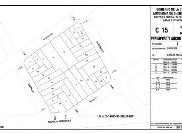 Terreno , Villa del Parque · Condarco 3038 Unico Lote de 553 m.