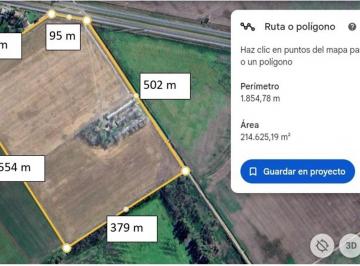 Campo · 800m² · 1 Ambiente · Duggan 21 Ha - Lateral Sobre Ruta 8 - Re Tasado
