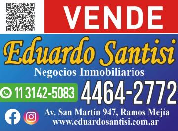 Terreno , La Matanza · Casa y Local S/av. San Martin Al 1000 - Ideal Constructor - Ramos Mejia