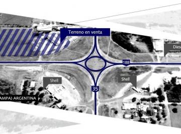 Terreno de 5 ambientes, Realicó · 25.300 m² con Construcción de 2.160 m²
