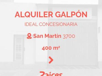 Local comercial · 400m² · Galpón - Local en Alquiler