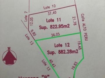 Terreno · 882m² · Terreno Lote en Venta en Lomas de San Isidro, San Isidro, G. B. a. Zona Norte