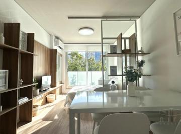 Departamento · 27m² · 1 Ambiente · Apto Alq Temporario y Profesional - Monoambiente con Balcón en San Telmo, en Construcción