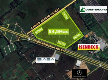 Terreno · 552220m² · 55has S/panamericana Km 90 Zárate. Ideal Desarrollo Logístico