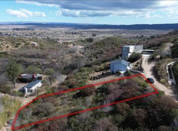 vista lateral Oeste · La Cumbre Terreno en Loma de San Luis 1.400 m²