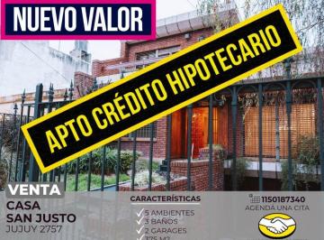 RUS-RUS-9830_2 · Venta Casa San Justo 5 Ambientes