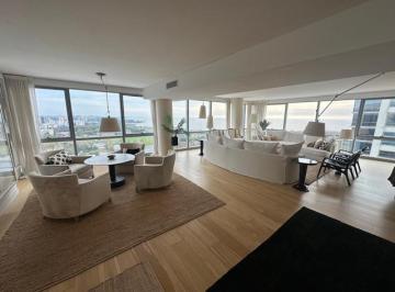Departamento · 406m² · 5 Ambientes · 3 Cocheras · Venta con Renta Piso Alto - 400 m Terraza - Complejo Al Rio Torre 2 - Vicente López