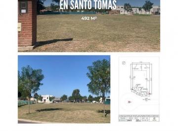 Terreno · 492m² · Rbs. Venta Lote Interno en Barrio Santo Tomas, Pilar.