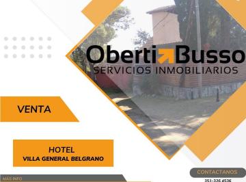 Fondo de comercio de 45 ambientes, Villa General Belgrano · Venta Villa General Belgrano Hotel Alojamiento Sobre Ruta
