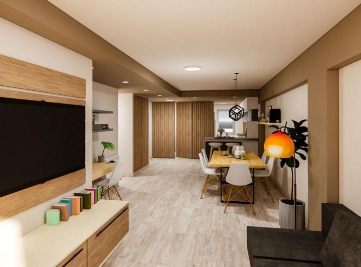 Departamento · 89m² · 3 Ambientes · 1 Cochera
