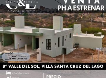 PH · 73m² · 3 Ambientes · PH 2 Dor a Estrenar en Valle del Sol, Villa Santa Cruz del Lago