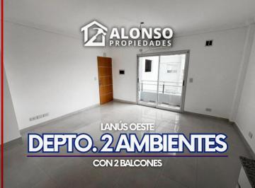 Departamento · 38m² · 2 Ambientes · Unico 2 Ambientes con 2 Balcones en Venta en Lanús