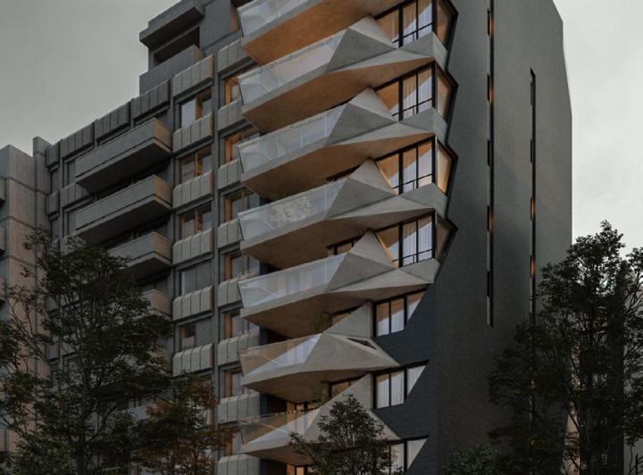 Desarrollo vertical · Edificio Brw - Brown 1770
