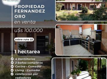 Casa · 200m² · 6 Ambientes · 3 Cocheras · Casa en Fernandez Oro