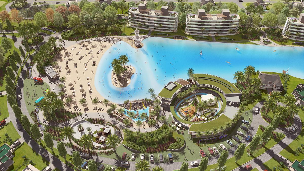 Terreno en Developer Aqua, 750m² con 1 dormitorio y 1 baño