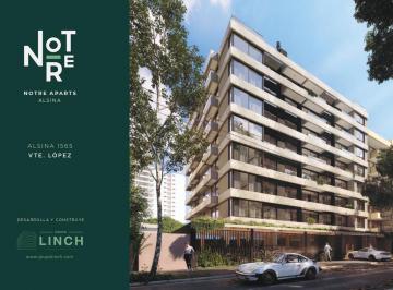 Departamento · 36m² · 1 Ambiente · Monoambiente con Balcón en Pozo a Estrenar en Venta en Vicente Lopez