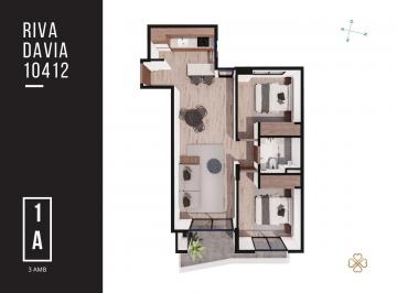 Departamento · 60m² · 3 Ambientes · 3 Ambientes a Financiar // Emprendimiento Villa Luro