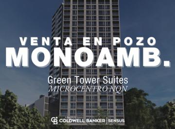 Departamento · 30m² · 1 Ambiente · Venta en Pozo Departamento Monoambiente Green Tower Suites
