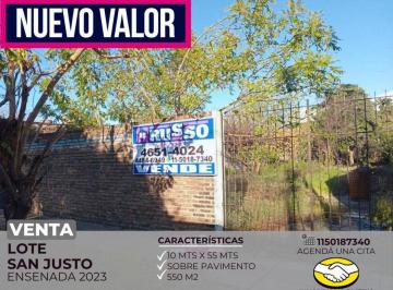 RUS-RUS-9839_2 · Venta Lote San Justo 550 Mtrs2