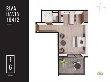Departamento · 32m² · 1 Ambiente · Monoambiente a Financiar // Emprendimiento Villa Luro