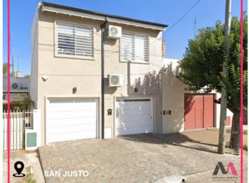 PH · 120m² · 4 Ambientes · 2 Cocheras · Venta de PH 4 Ambientes en San Justo