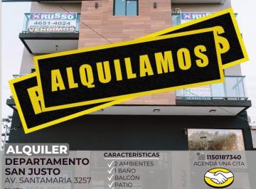 RUS-RUS-9852_2 · Alquiler Departamento San Justo 2 Ambientes
