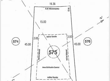 Terreno · 980m² · Lote en El Golf Al Lago Central, Nordelta