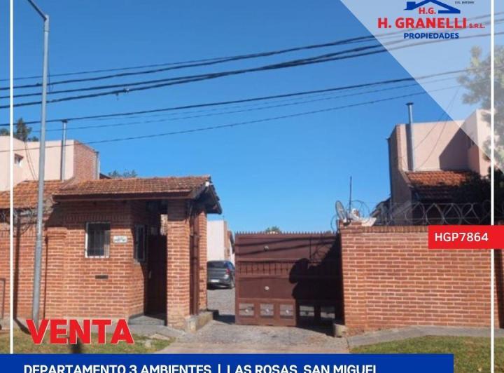 Departamento · 68m² · 3 Ambientes · 1 Cochera