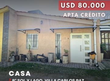 PH · 52m² · 3 Ambientes · 1 Cochera · Venta PH 2 Dorm. en Barrio Sol y Lago - Villa Carlos Paz