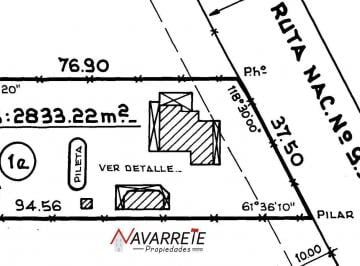 Terreno · 290m² · 6 Ambientes · Terreno Industrial y Comercial en Loma Verde Escobar Autopista Panamericana