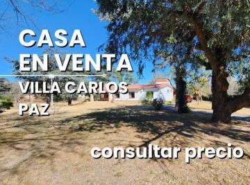 Casa · 250m² · 6 Ambientes · Villa Carlos Paz Centro Casa en Venta Gran Lote Costa de Lago