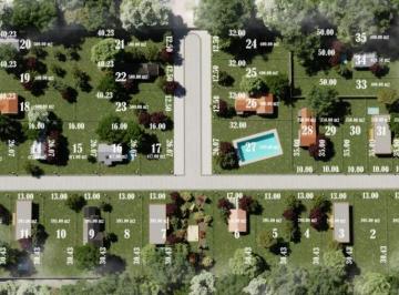 Terreno · 417m² · Venta Lote 416 m² en Barrio Privado Los Pinos II - Apto Financiación