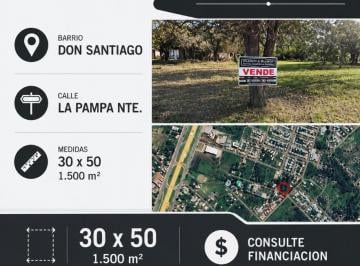 Terreno · 1500m² · Se Vende B° Don Santiago Terreno de 1.500 m²