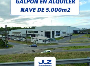 Bodega-Galpón · 5000m² · 5 Ambientes · 15 Cocheras · Depósito en Norte