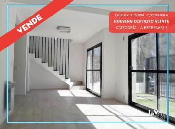 Departamento · 134m² · 4 Ambientes · 2 Cocheras · Vendo Duplex 3 Dorm. Amoblado + 2 Cocheras. Housing en B° Nuevo Poeta Lugones. a Estrenar!