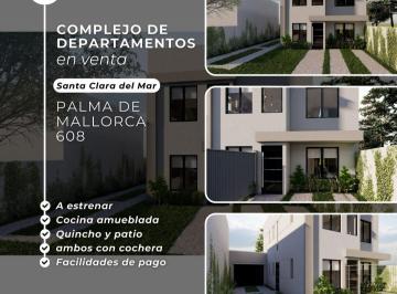 Departamento de 6 ambientes, Santa Clara del Mar · Venta de Dos Departamentos a Estrenar, Actualmente en Construccion