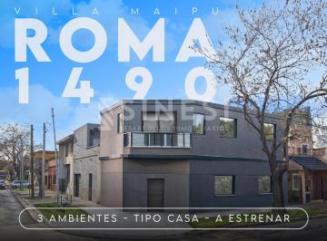 Departamento · 55m² · 3 Ambientes · Departamento en 3 Ambientes con Patio - Villa Maipu a Pasos de Capital Federal