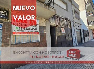 Bodega-Galpón , Villa del Parque · Local/galpón de 127 m² con Sótano y Acceso Vehicular