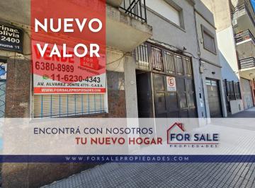 Bodega-Galpón Venta USD 115.000 · Local/galpón de 127 m² con Sótano y Acceso Vehicular – Apto Credito Hipotecario