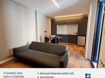 Departamento de 2 ambientes, Córdoba · Alquiler Amoblado Parque Las Tejas // 1 Dorm // Exclusivo // Plazo a Convenir