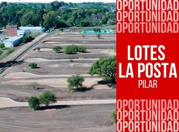 Terreno · 376m² · Lote en Venta en La Posta Pilar