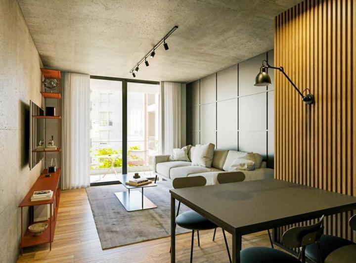 Departamento · 38m² · 1 Ambiente · 1 Cochera