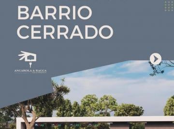 Terreno · 1000m² · Importante Desarrollo en Zona Oeste. Barrio Privado Lindante con Country San Diego