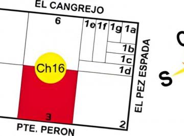 Terreno , Pavón · Chacra: Pte. Perón E/ La Corvina y El Pez Espada - Pavón - B696