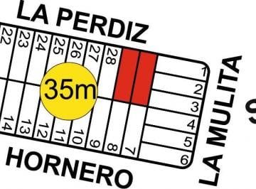 Terreno , Pavón · 2 Lotes: La Perdiz E/ El Tala y La Mulita - Pavón - B722