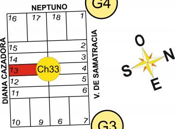 Terreno , Pavón · Chacra: Diana Cazadora E/ Neptuno y Bolivia - Pavón - B740