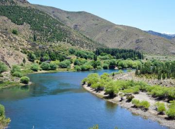 Campo · 100ha · Campo Nahuel Mapi Sobre Rio Aluminè - Patagonia Argentina