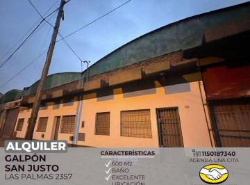 RUS-RUS-9876_2 · Alquiler Galpón 600 Mtrs San Justo